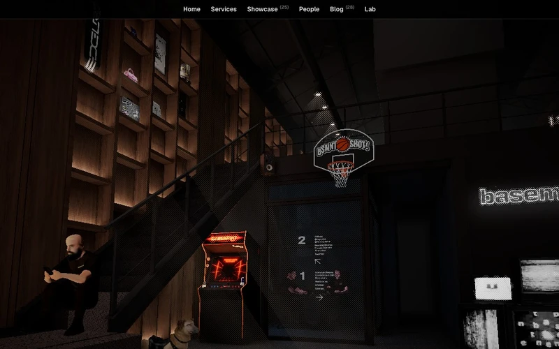 basement.studio — 3D-мир студии