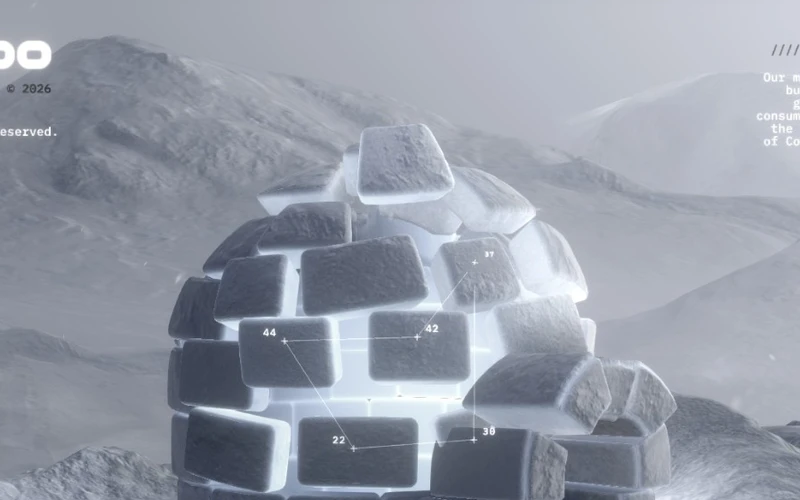 Igloo Inc — 3D-иглу из блоков